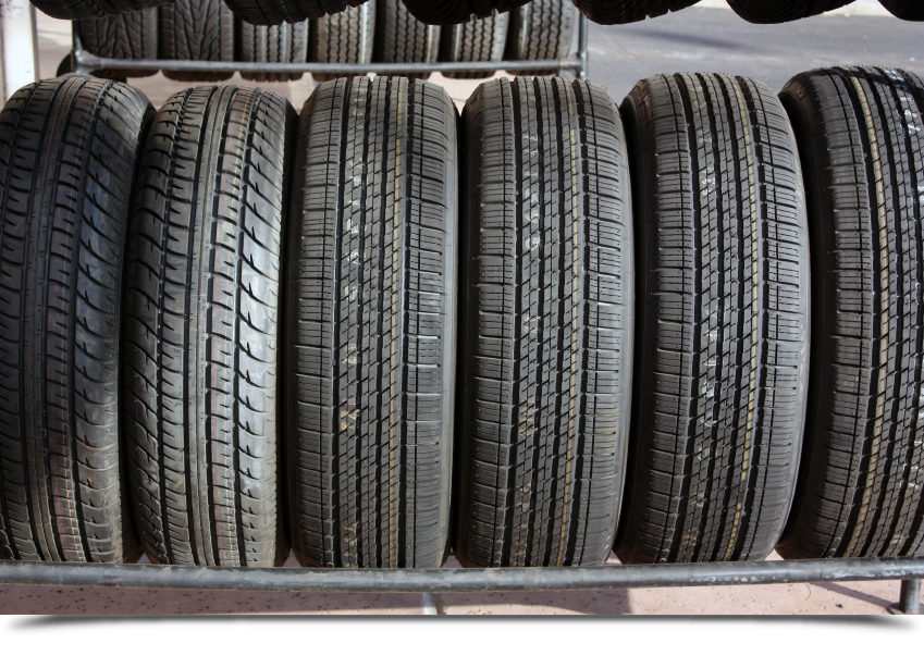 New tires on display||||