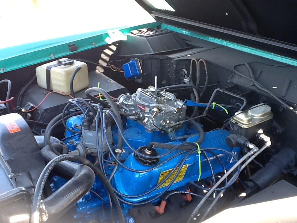 Stock motor will get replaced with a boss 302