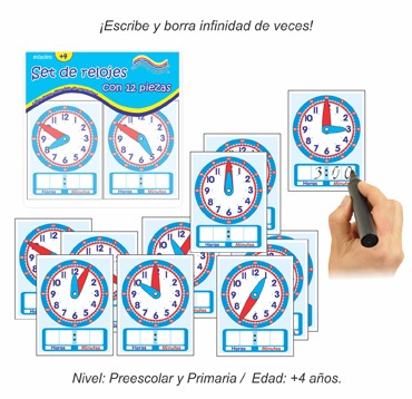 SET DE RELOJES. 12 PIEZAS
HYD- HW0285 NO.123
$562.50