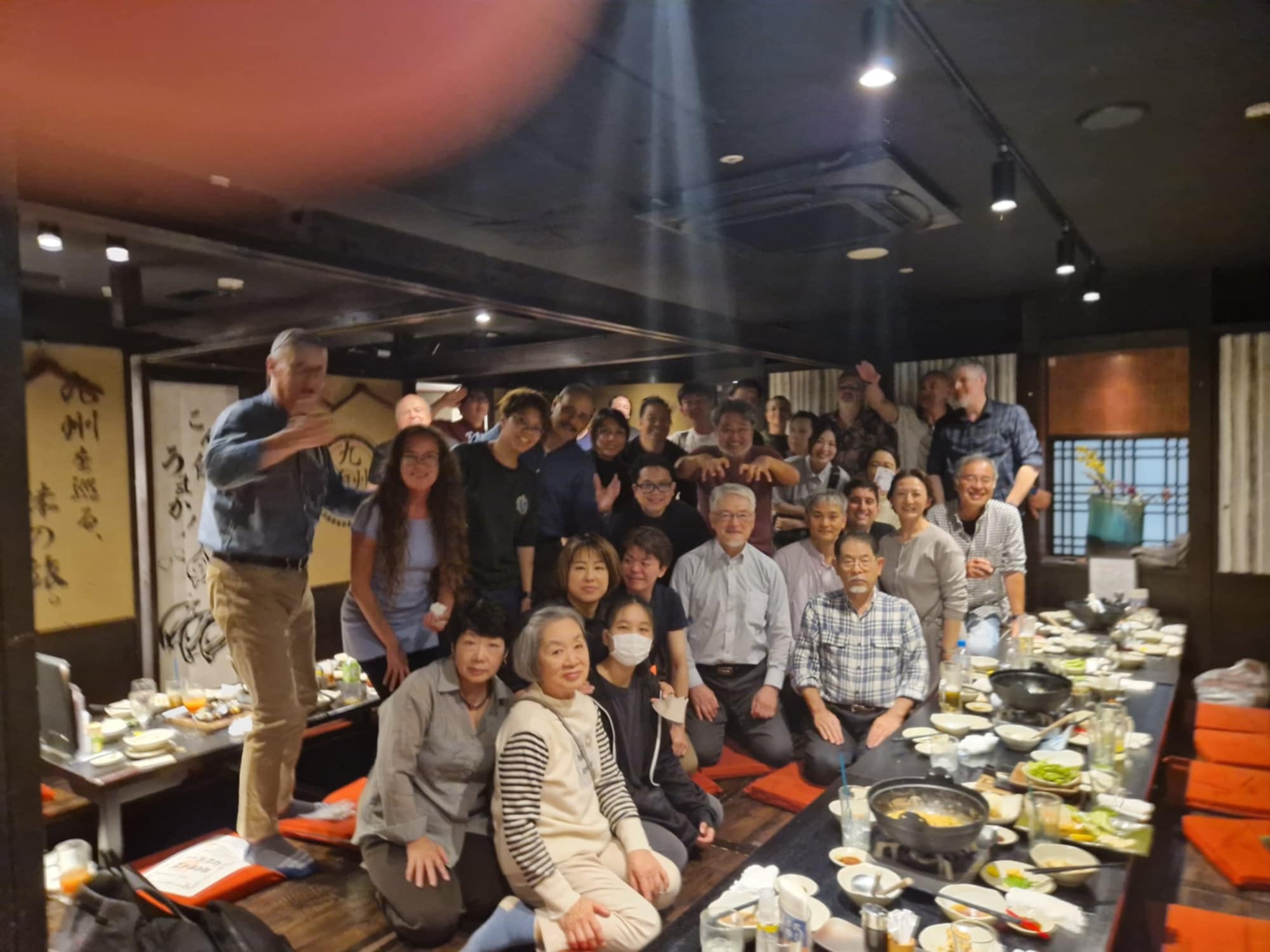 Members of the Yokohama Mugaikai - come join us!