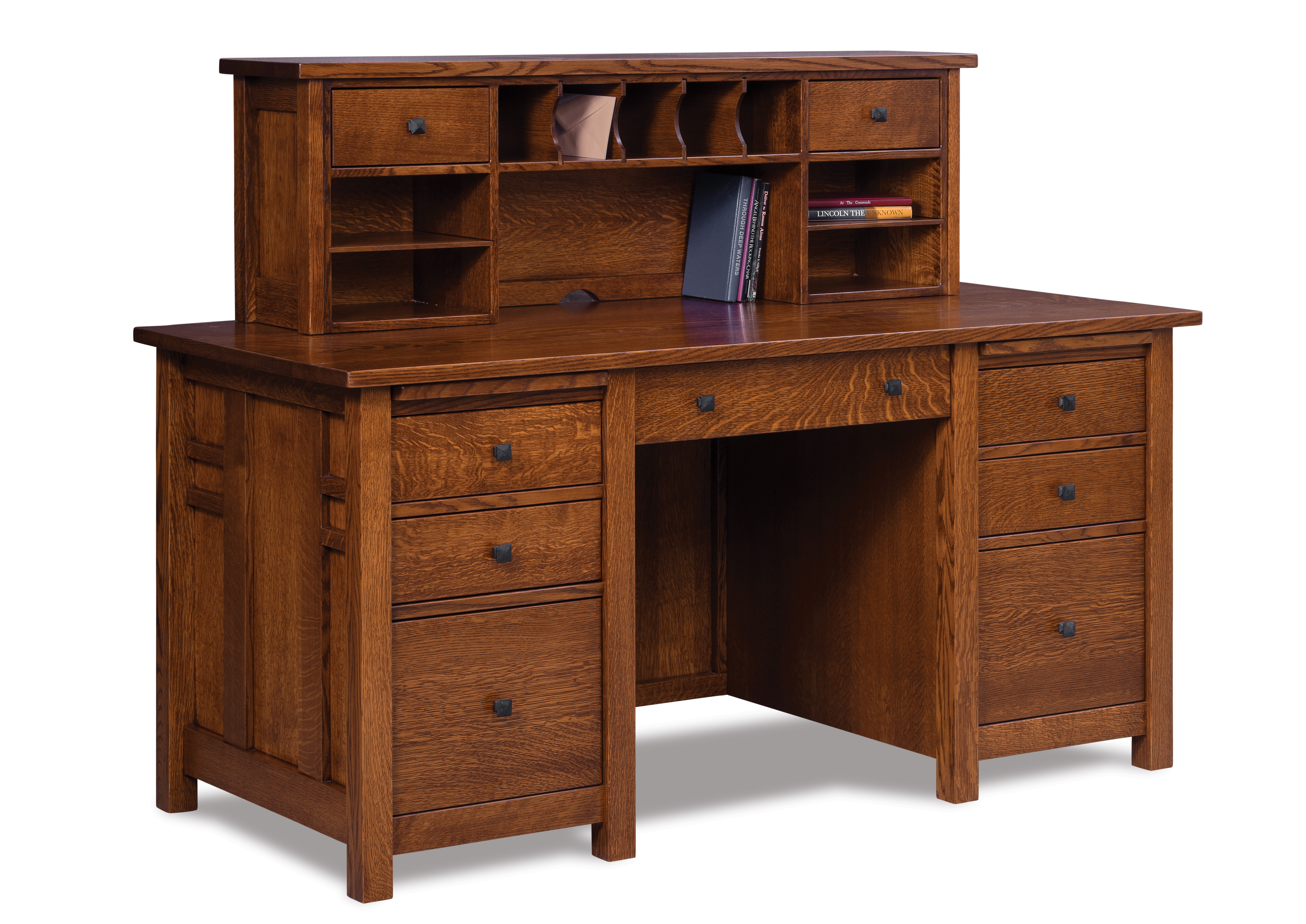 Kascade Desk w/Topper-#132