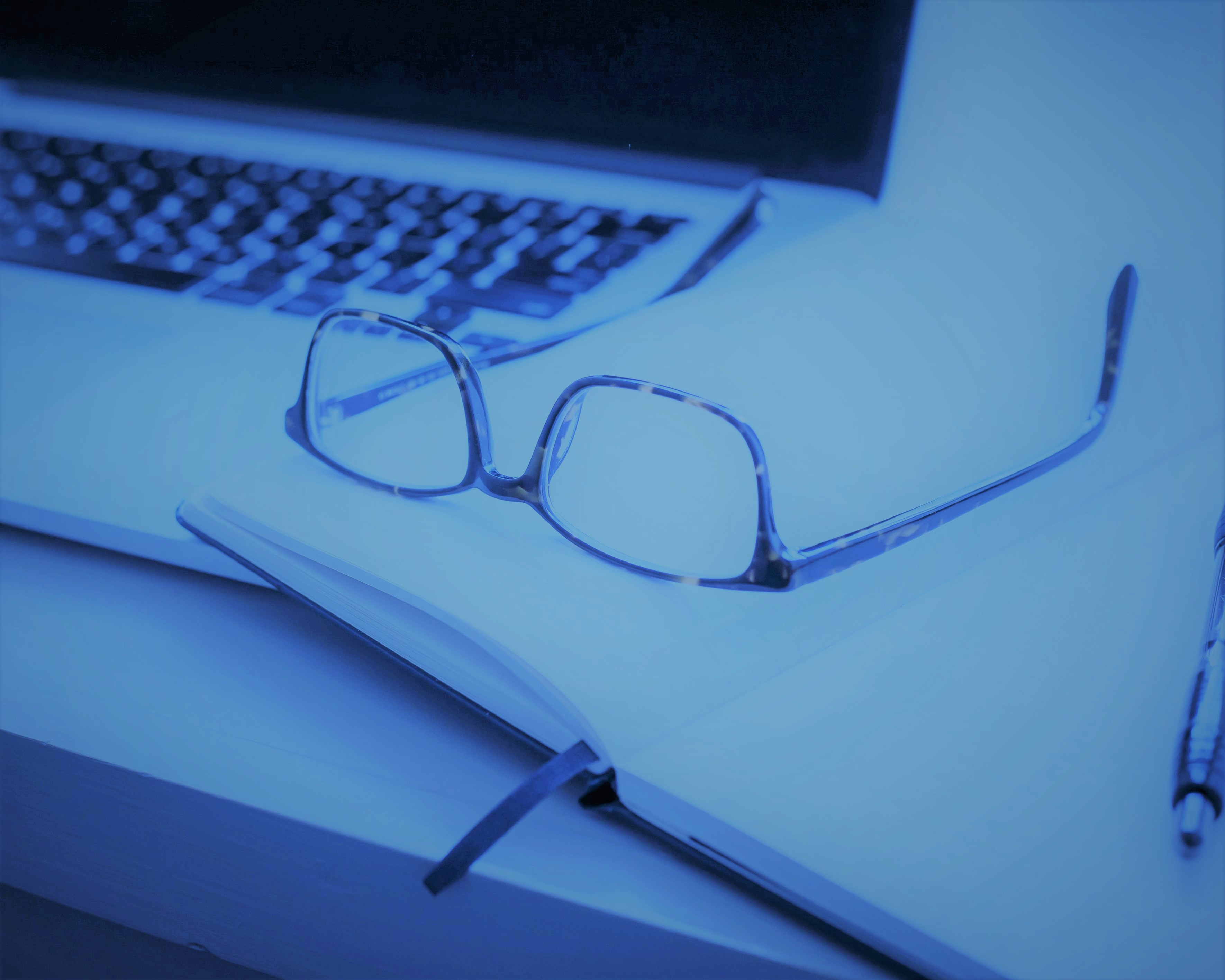 Charts and graphs displayed on a laptop