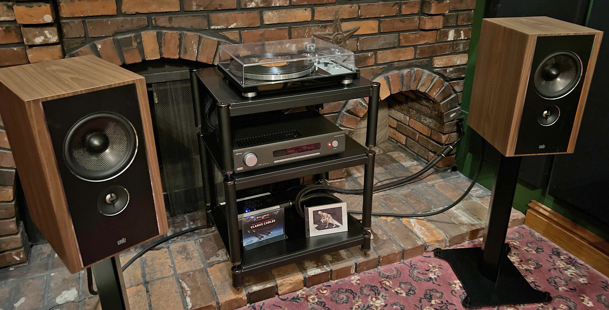 PSB B600 with Arcam SA30 and TEAC TN-4D-SE