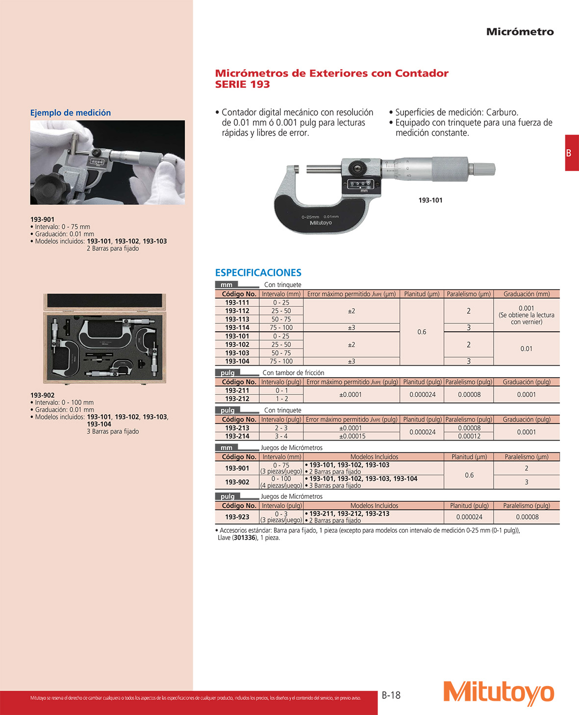 Micrómetro con contador 