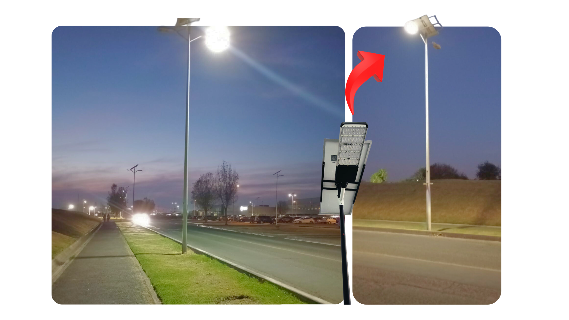 Luces LED solares | EMPRESA | MAZDA