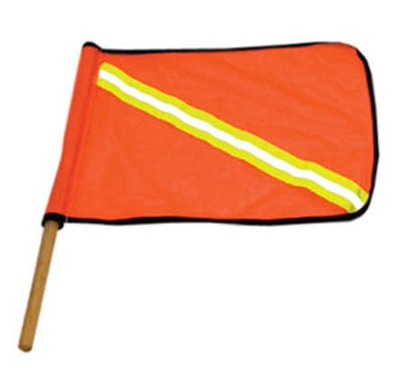 BANDEROLA DE LONA CON 
REFLEJANTE