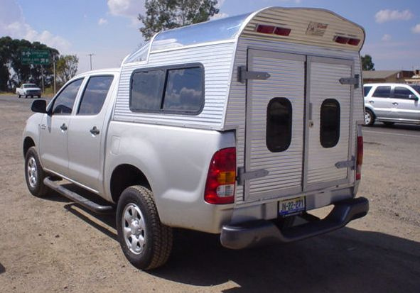  campers de aluminio aerodinámico