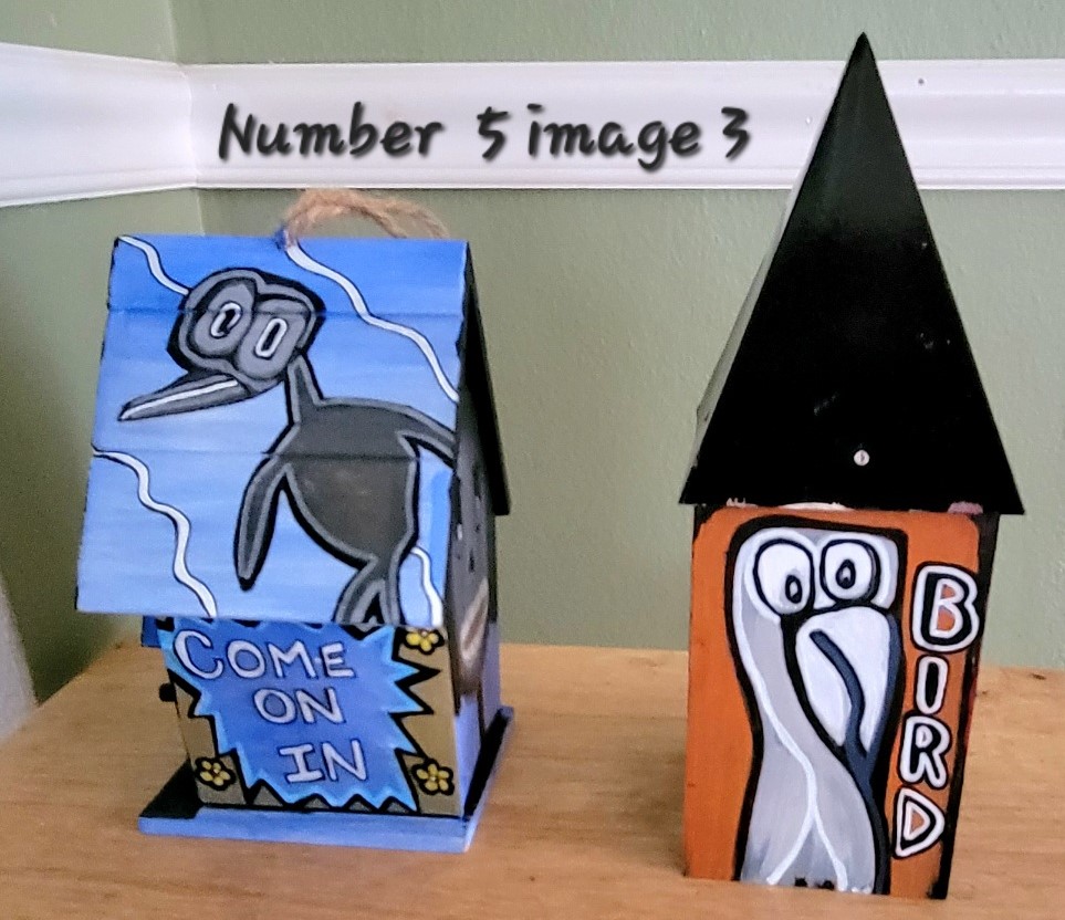 NUMBER 5 IMAGE 1 THROUGH 4, 2 BIRD CAGES PER CAGE IS $48.00
