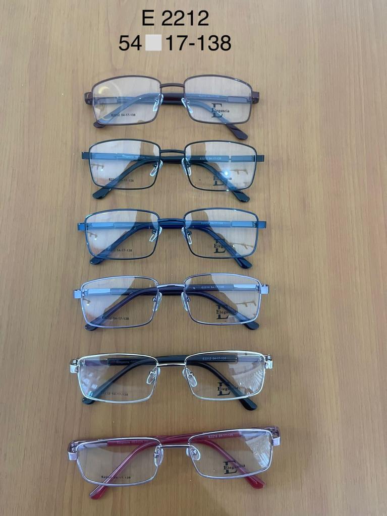 Modelo: E2212
Colores: Negro, Rosa, Dorado, Azul, Morado y Vino