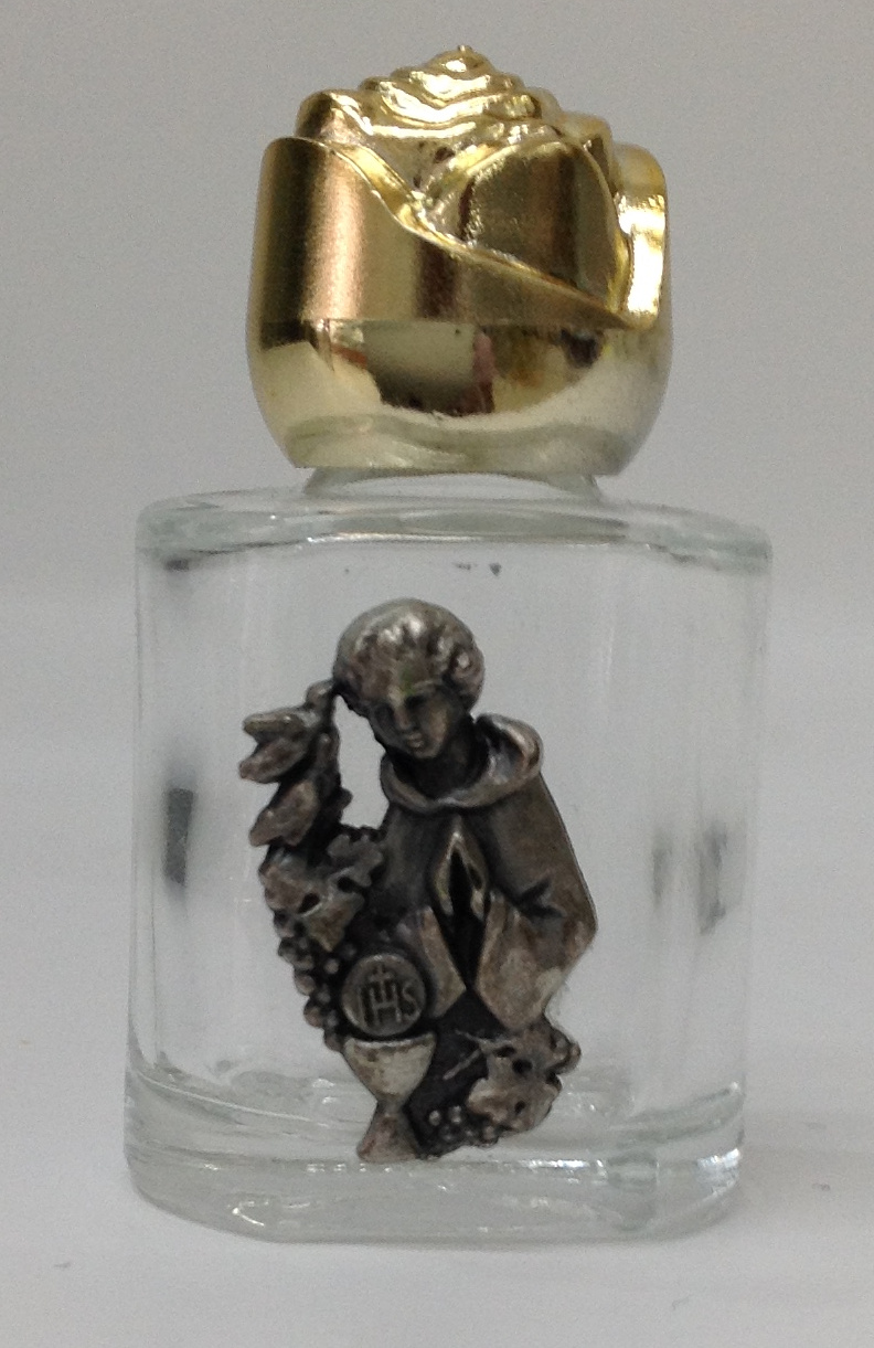 BOTELLA CON IMAGEN DE CÁLIZ CON NIÑO