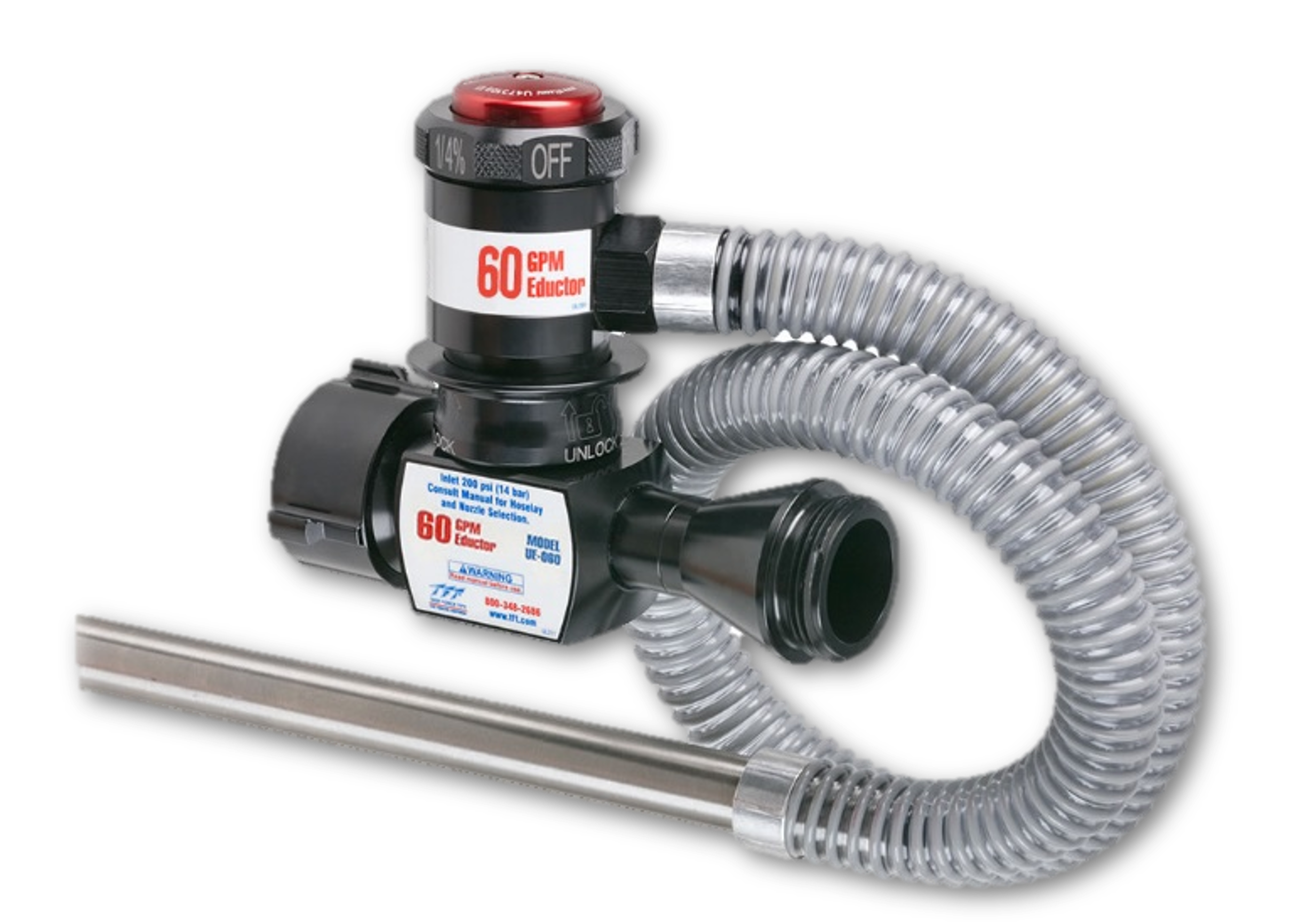                                           DOSIFICADOR 1.5&quot;NST 60 GPM TFT ALUM
