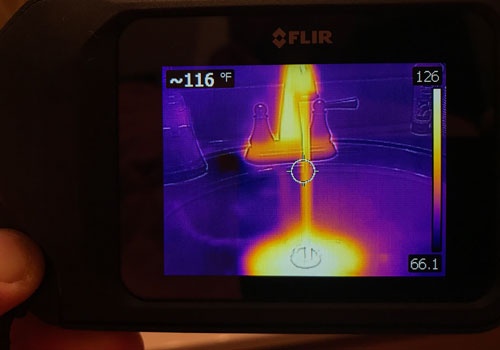 Thermal Image of Sink