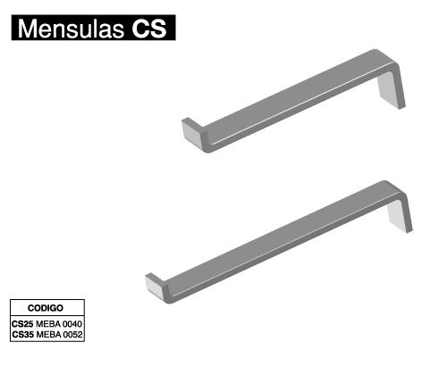 CORREDERAS MENSULAS CRUCETAS