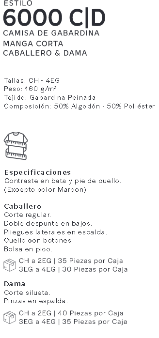 DESCRIPCION ESTILO 6000