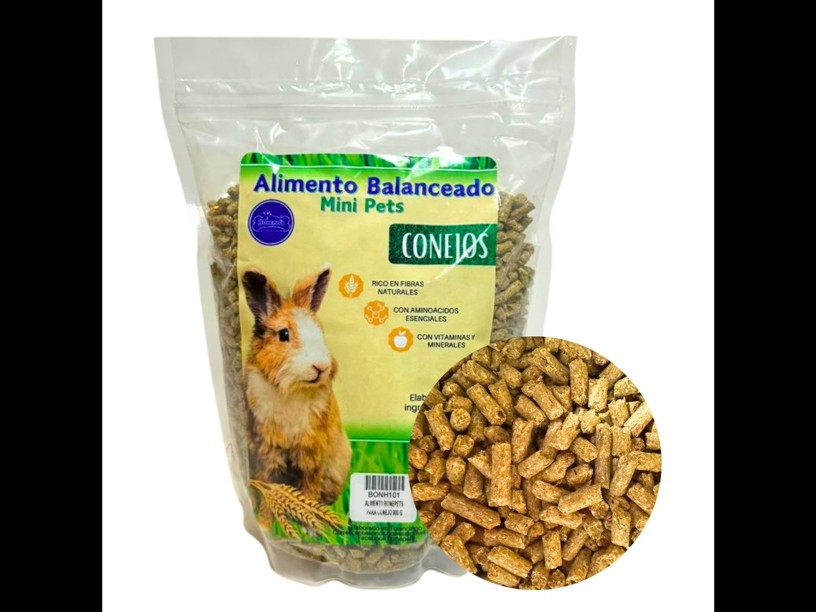 BONH101 ALIMENTO BONEPETS 
PARA CONEJO 900 G