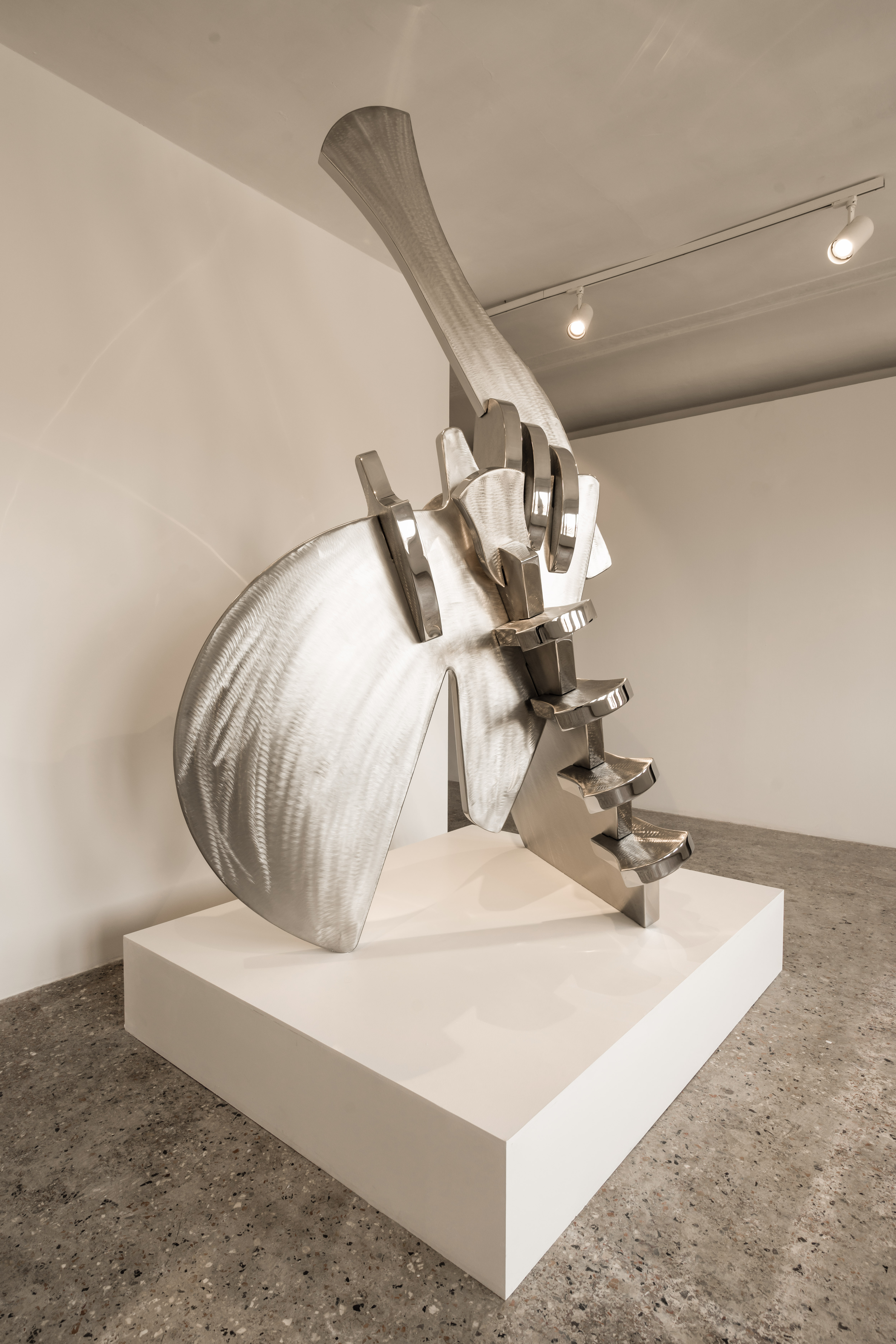 Hymn to Freedom, 2023
Fabricated Stainless Steel, 5’ x 5’ x 9’
2023 Time, Space, Existence Exhibition
Architectural Biennale Venice, Italy