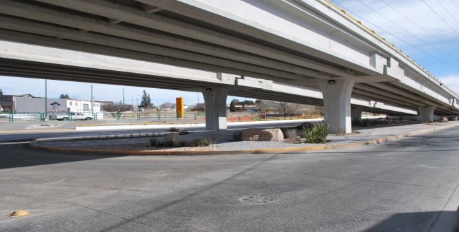 Paso Superior Av. de la Cantera y Río de Janeiro