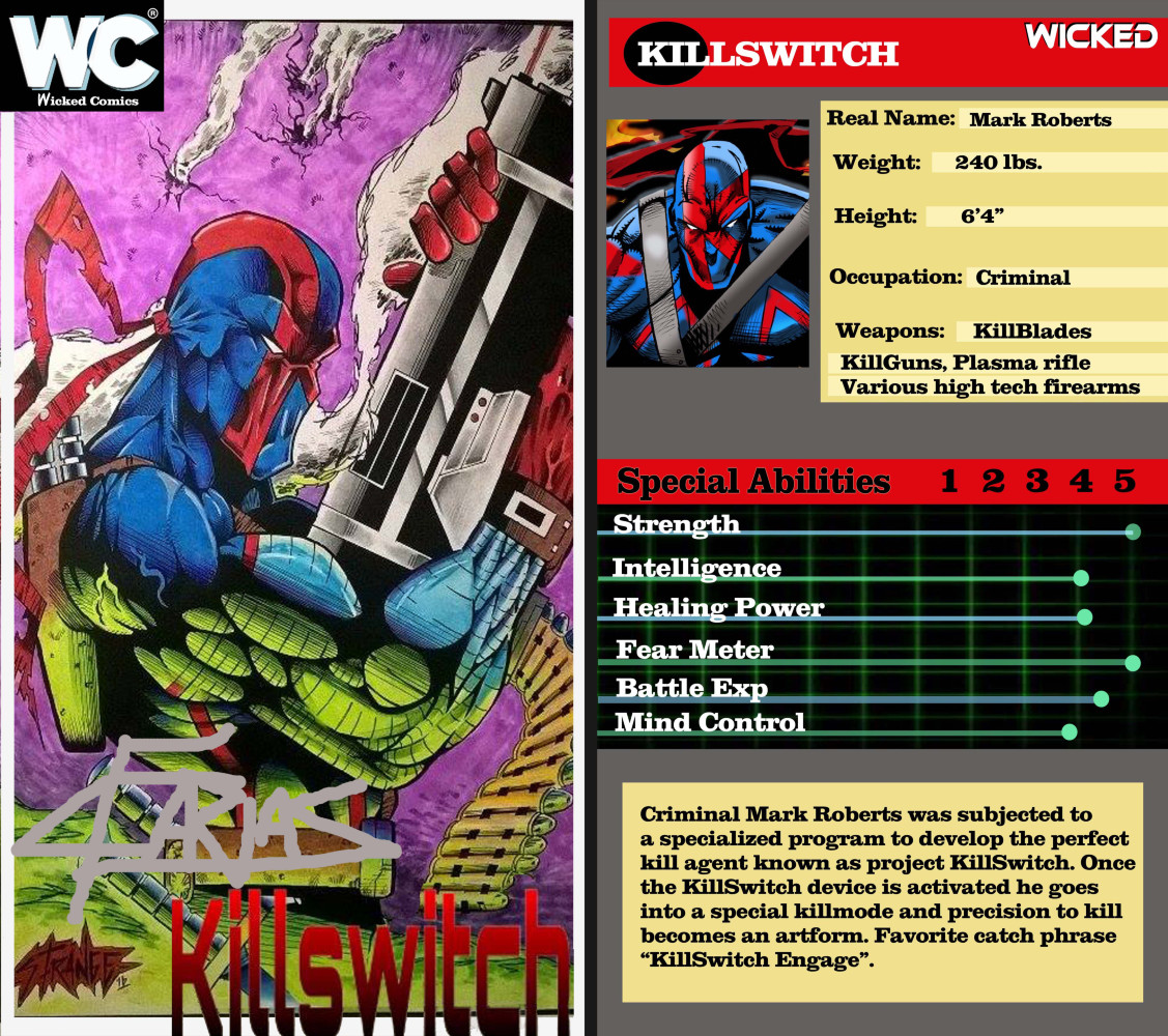 Wicked Comics Wicked Trading Cards