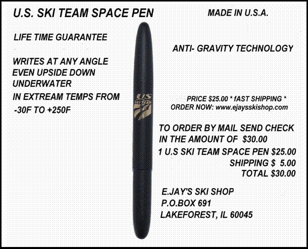 Space Pen Details