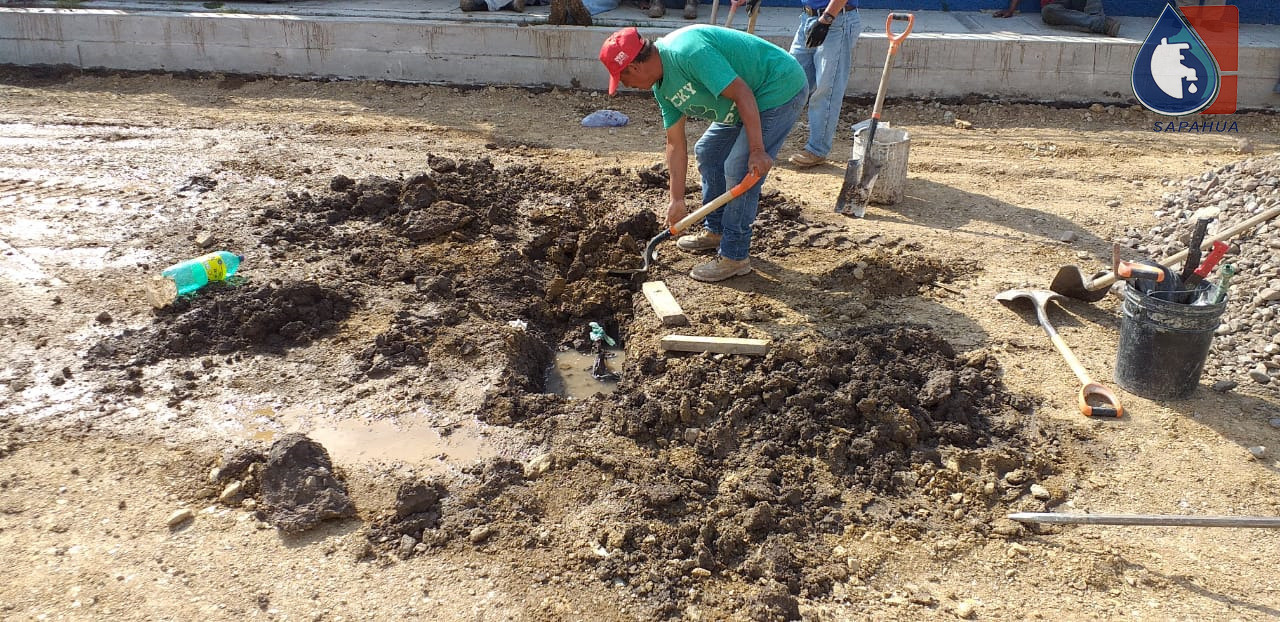 REPARACION DE FUGA DE AGUA C. MIGUEL NEGRETE, COL. SANTA CRUZ