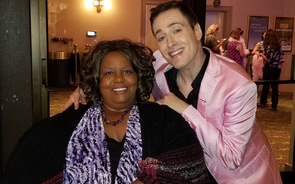 Randy Rainbow and Leticia