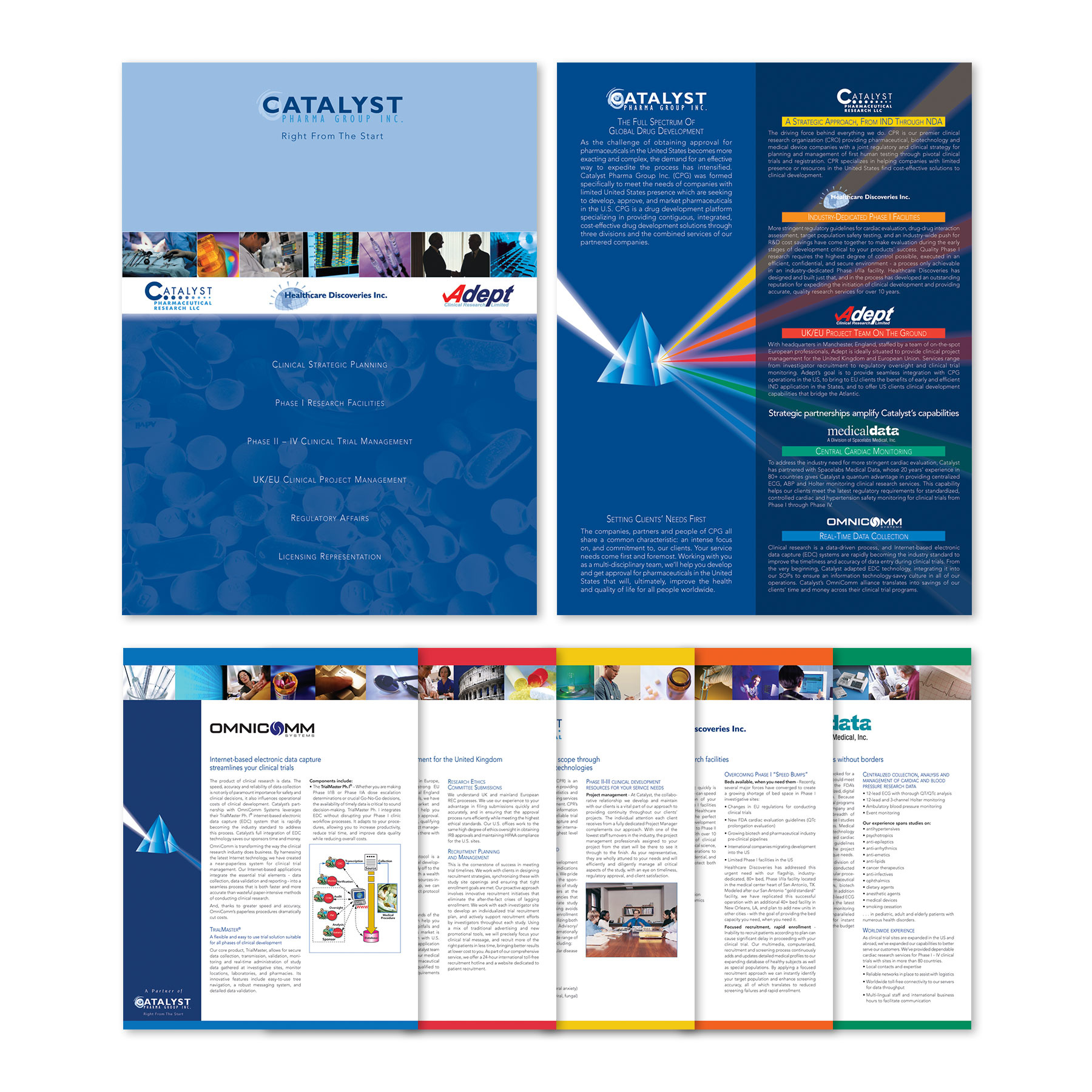 Catalyst Pharma Group Folder with Inserts