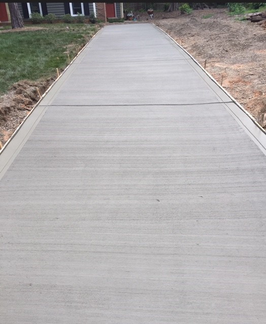 New Concrete Surface