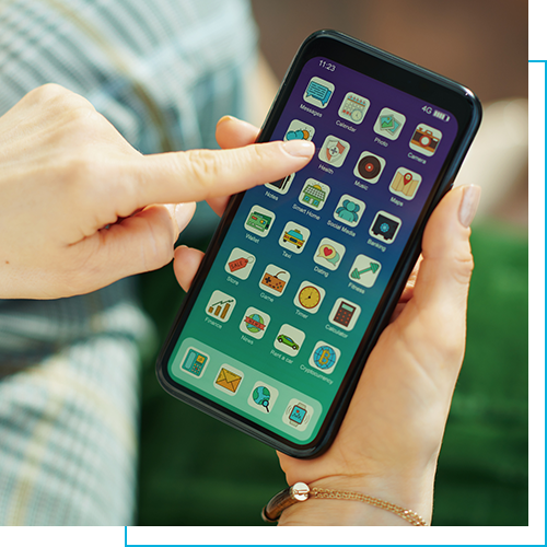 Using a smartphone