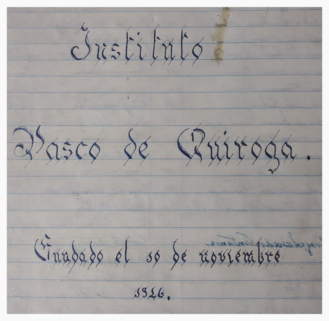 Primer Libro de Inscripciones