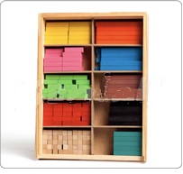 Regletas de Madera
$354.00
Estas regletas son un sistema muy poderoso de aprendizaje activo de las matemáticas. Su uso guiado propicia:
•Pensamiento lógico matemático
•Construcción del conocimiento a partir de la experiencia.
•Toma de decisiones y solución de problemas prácticos.
•Manejo y dominio de conceptos de equivalencia como: seriación, conteo, suma, resta, multiplicación, división, potenciación, fracciones comunes y decimales.
•Comunicación, socialización y autonomía.
Número de Piezas: 298
