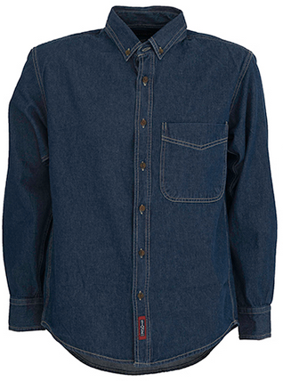 CAMISA STONE MEZCLILLA  MANGA LARGA 