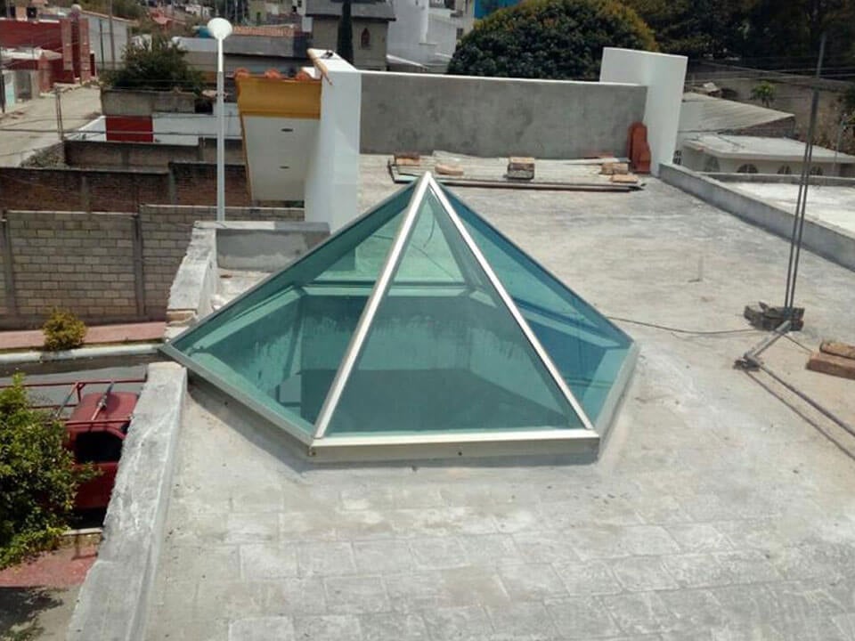 Domos Acrílicos y Policarbonatos Tepic - LAMINA TIPO VITRAL