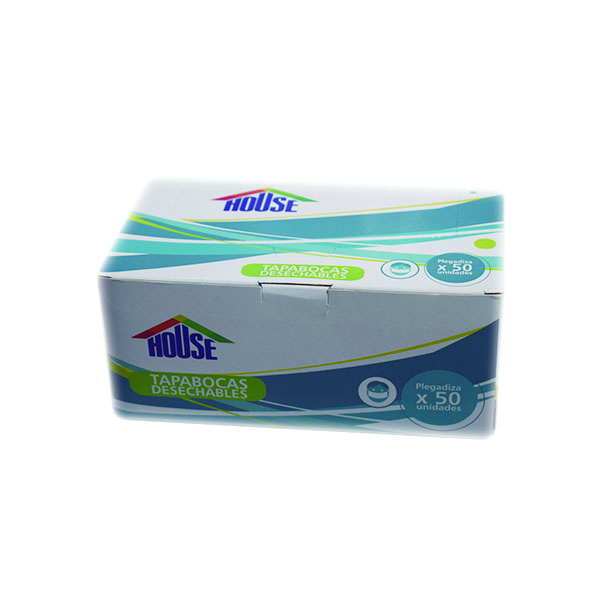 Tapabocas House  x50Und