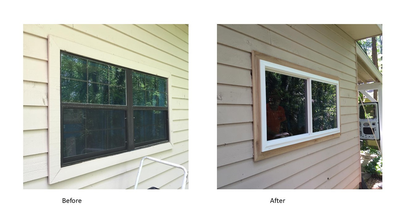 Window Before and After