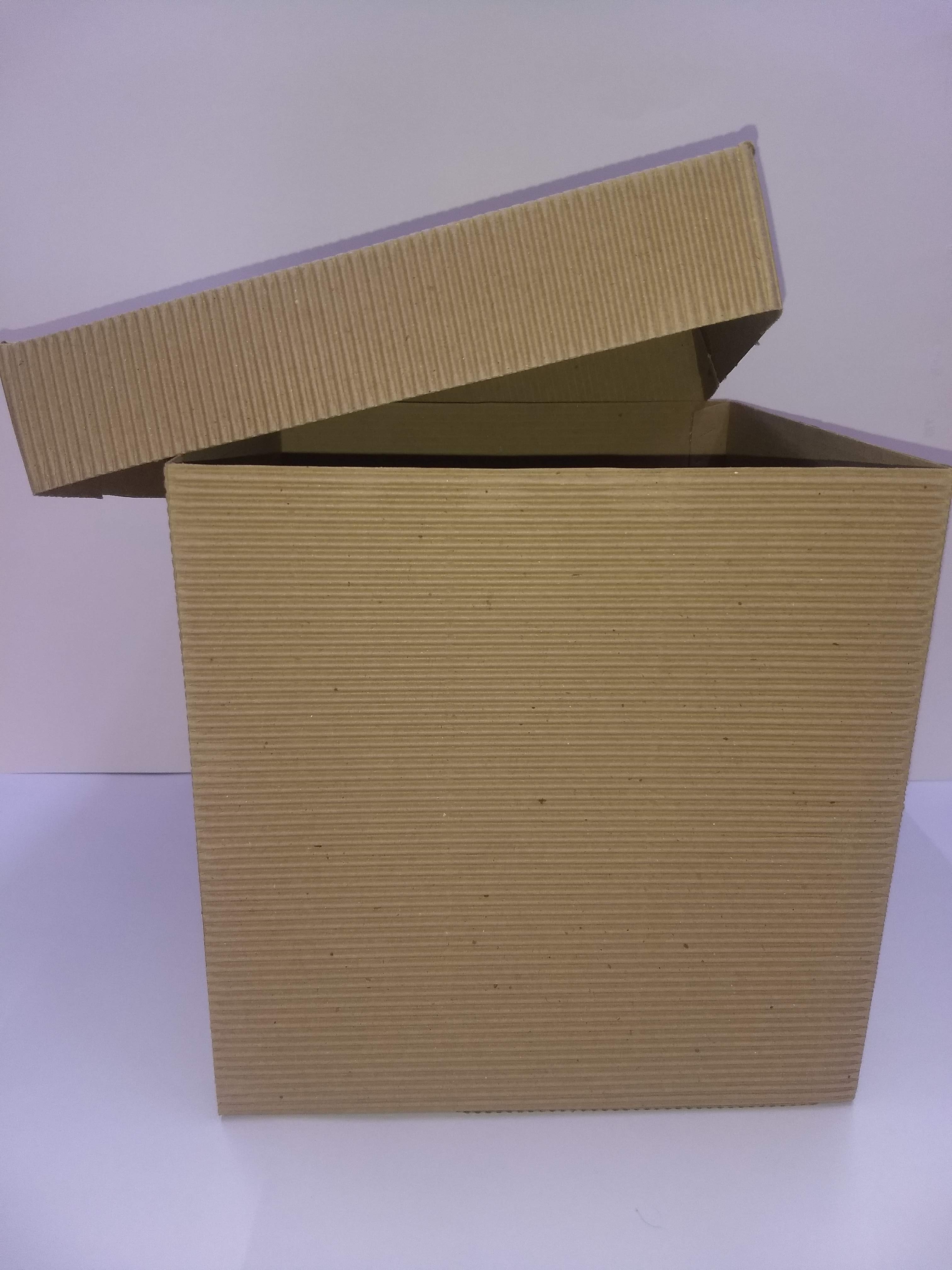 CUBO CORRUGADO KRAFT
MODELO  # 4  27X27X27
MODELO  # 5  30X30X30