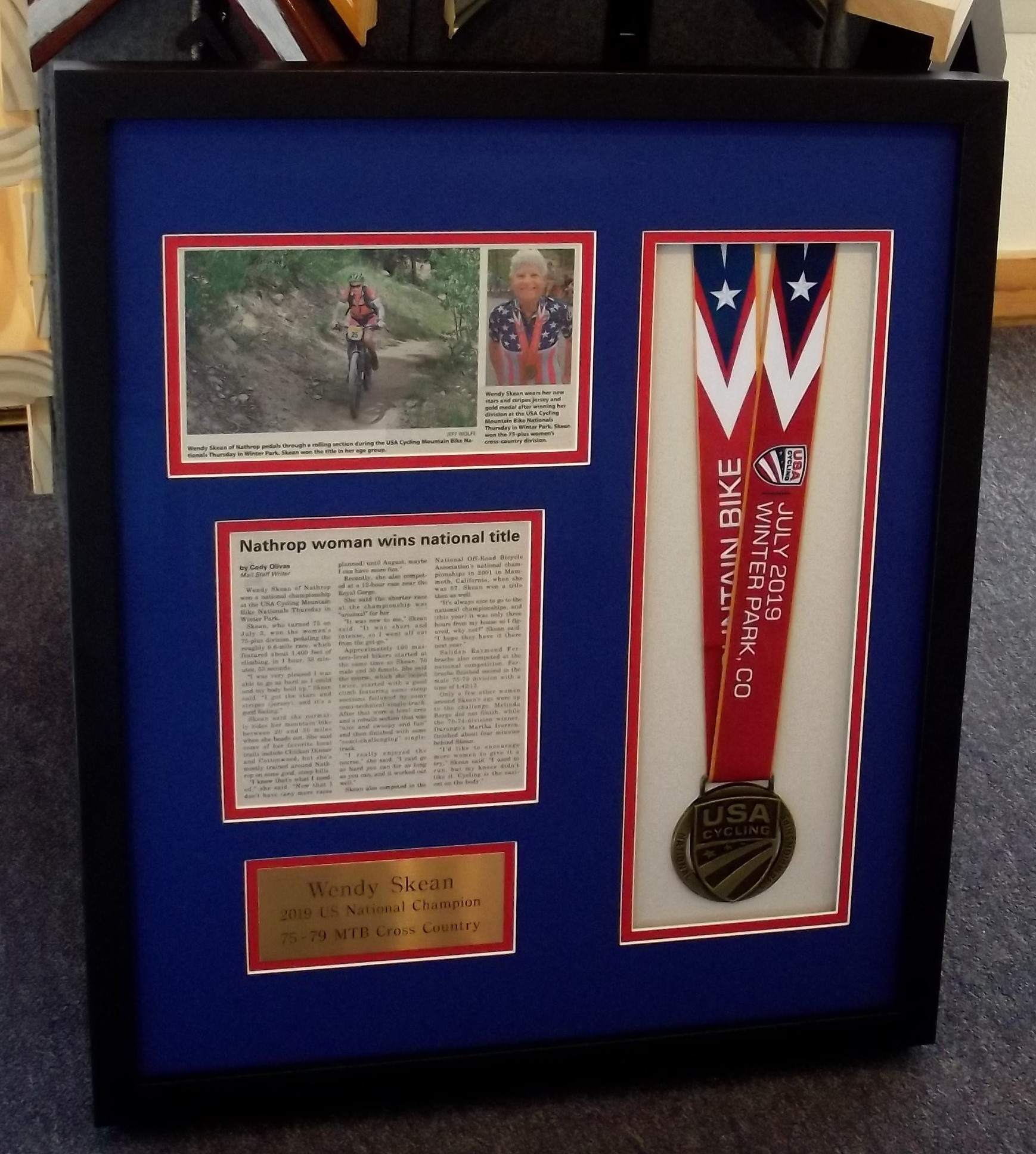 Articles and Medals!