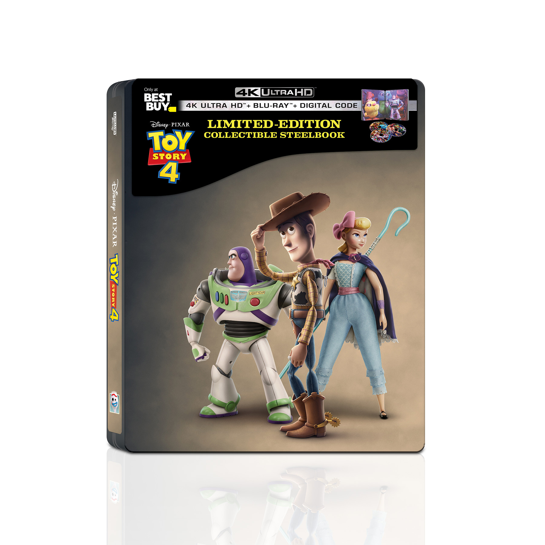 Toy Story 4 Best Buy Steelbook J-Card