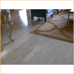 Stylish White Wood Floor