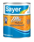 ULTRA PROFESIONAL SATINADA
VU-0XXX
Pintura 100% acrílica con poliuretano, de atractivo acabado
satinado y mate; para todo tipo de interiores y exteriores.
Con gran poder cubriente en seco y 100% lavable
Ideal para comedores, salas, recámaras, oficinas en general,
hoteles, hospitales y restaurantes.
No deja olor al secar y adhiere sobre yeso, tabique, tablaroca,
concreto aplanado, mampostería y madera.
Con Sayer Palette se pueden obtener más de 6,000 colores.
Adicionalmente, cuenta con básicos para igualado
y colores directos de moda.
USO
Ultra Profesional Satinada es una pintura 100% acrílica
con Poliuretano ideal para todo tipo de interiores y exteriores.
Con su elegante acabado Satinado
y una extraordinaria durabilidad puede ser aplicada al exterior
en cualquier tipo de fachada o superficie que requiera
un acabado de calidad así como duradero.
CARACTERÍSTICAS
ACABADO: SATINADO
DURABILIDAD: 20 AÑOS
DILUIR: AGUA LIMPIA 10%
LAVABILIDAD: MAYOR A 15000 CICLOS
RENDIMIENTO TEÓRICO: 10 A 12 M2/L
APLICACIÓN: BROCHA/RODILLO/PISTOLA
PRESENTACIÓN LITRO