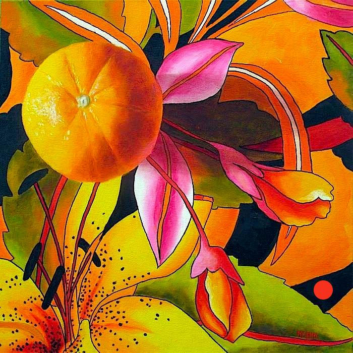 Love Of Orange
20x20
Oil on canvas