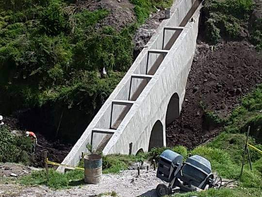 Canal de riego Pacypamba