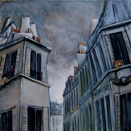 Abbesses part 1 60X60cm 
sold