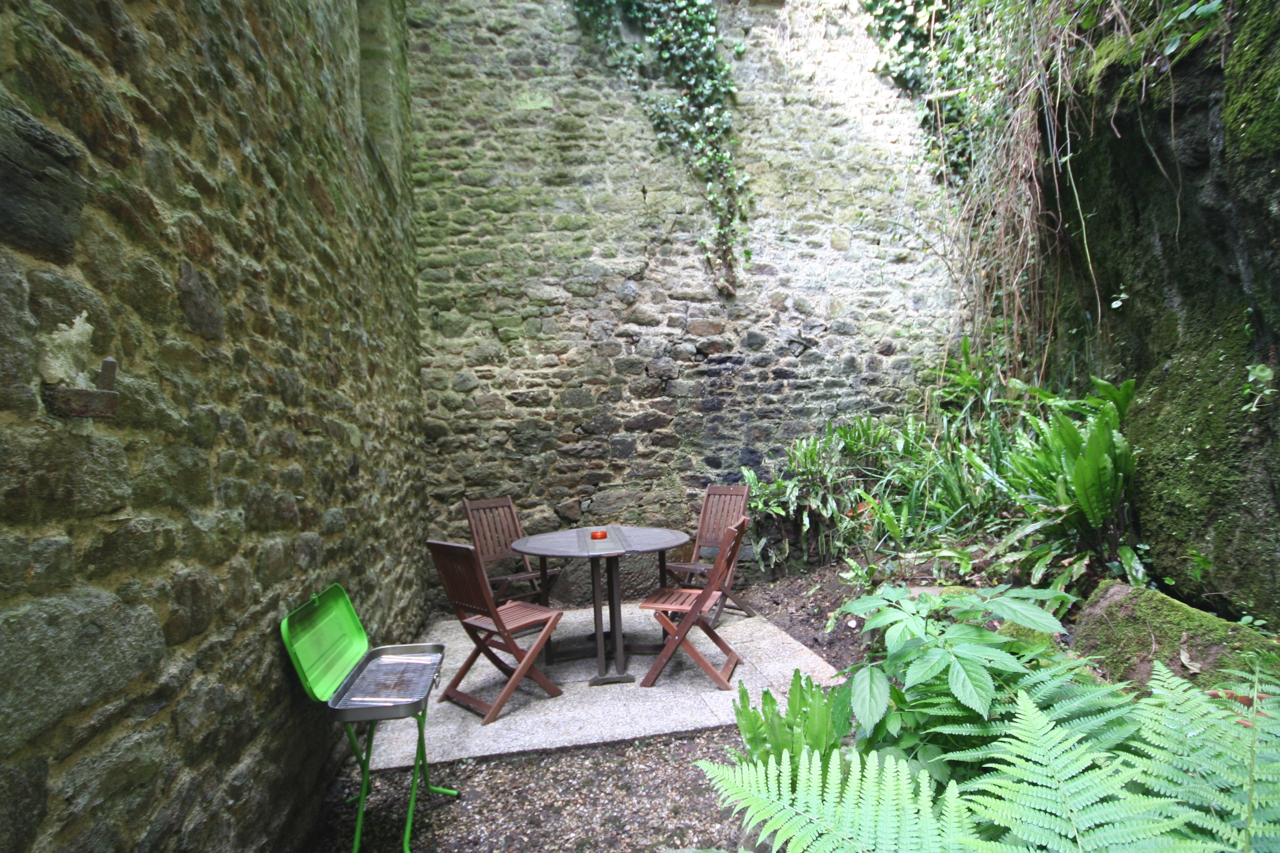 Communal courtyard
