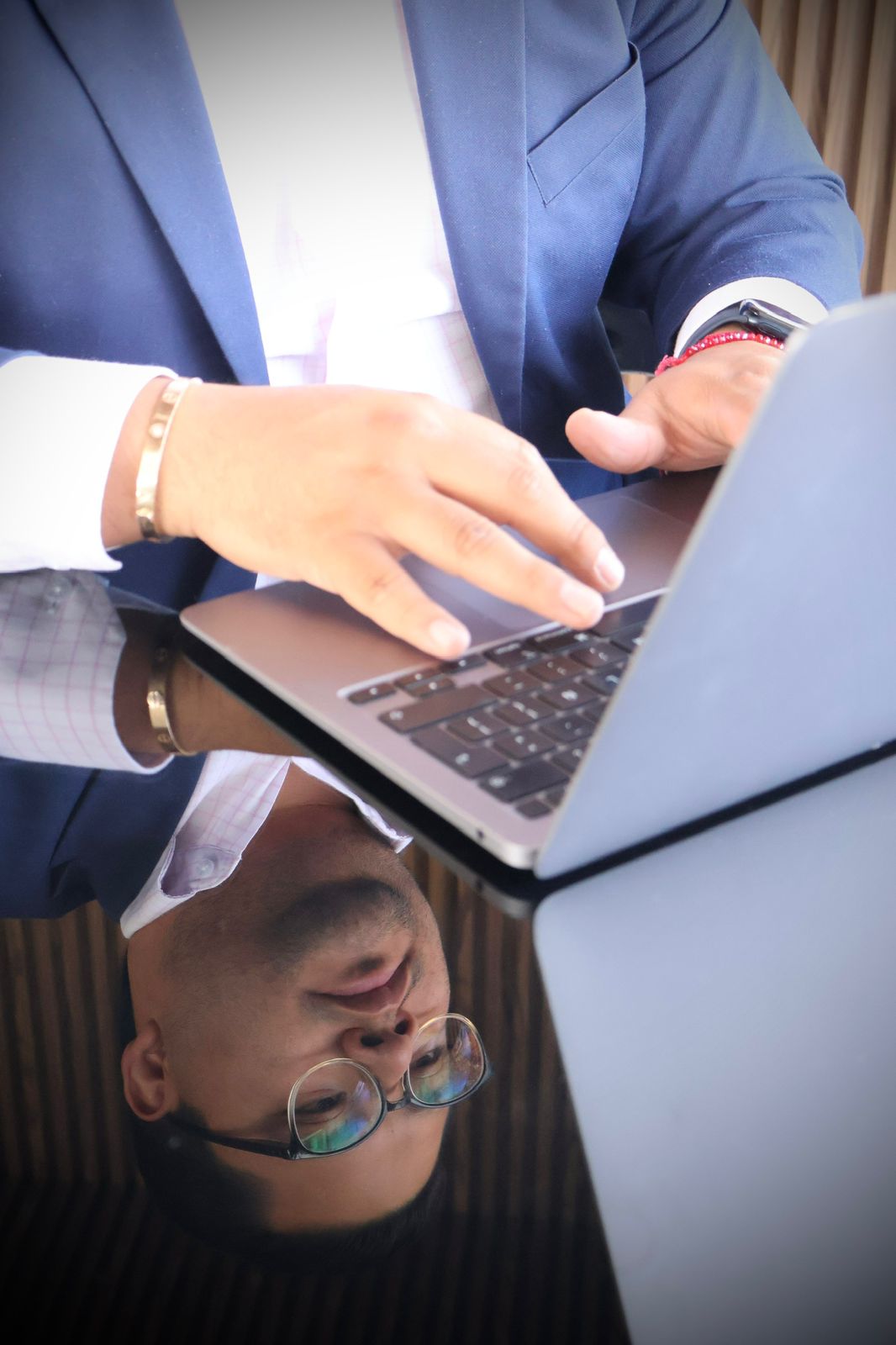 person writing on paper