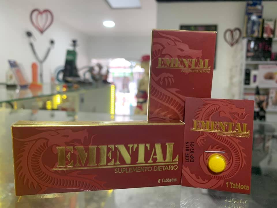 EXCITANTE UNISEX  EMENTAL CAPSULAS 
$ 10.000 UNIDAD