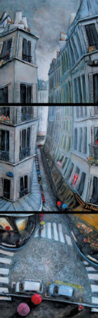 Abbesse Triptych
60X180cm
SOLD