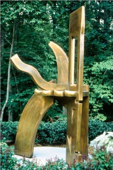 Journey To - 1987, Fabricated Bronze with Patina, 5’ x 6’ x 10’
