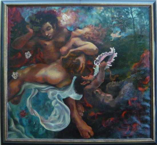 Ariadne  
Artist: William Girard
Oil on Canvas 1968
42.5 x 46 in.