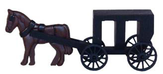 Amish Buggy w/Horse-#66