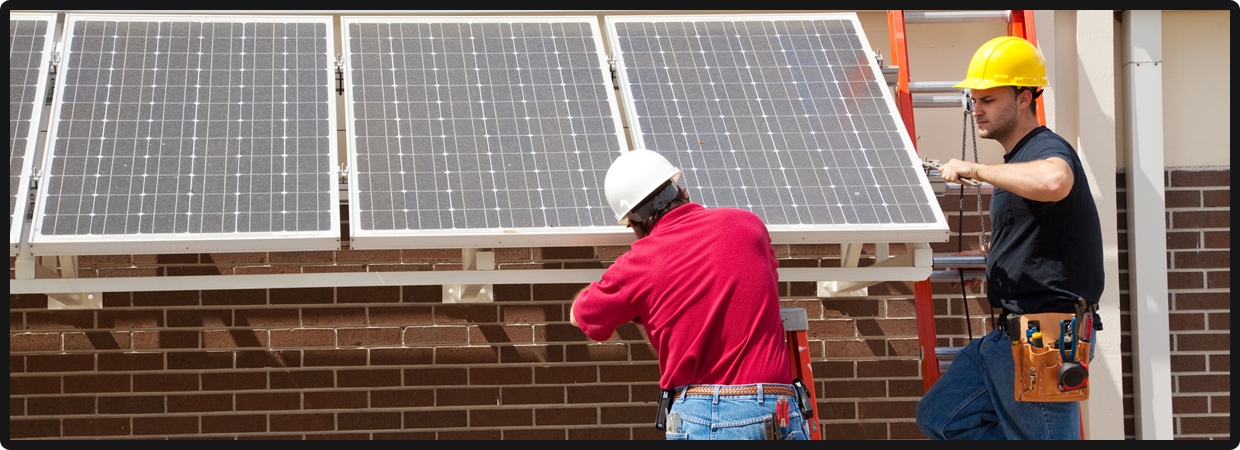 Installing solar panels